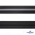 Рулонная молния с покрытием PVC спираль тип 3 (упак.270м) -черная с полосой СВО - купить в Липецке. Цена: 12.74 руб.