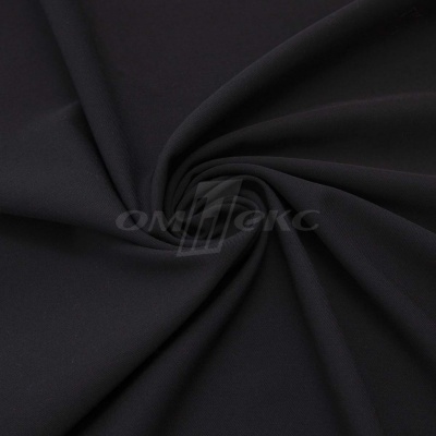 Ткань костюмная "Меган", 78%P 18%R 4%S, 205 г/м2 ш.150 см, цв-черный (Black) - купить в Липецке. Цена 392.32 руб.
