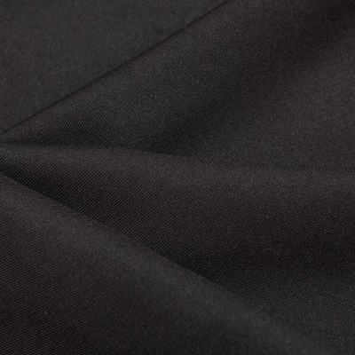 Ткань костюмная 21010 2044, 225 гр/м2, шир.150см, цвет черный - купить в Липецке. Цена 390.73 руб.