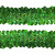 Тесьма с пайетками D4, шир. 30 мм/уп. 25+/-1 м, цвет зелёный - купить в Липецке. Цена: 1 087.39 руб.
