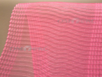Лента капроновая "Гофре", шир. 110 мм/уп. 50 м, цвет розовый - купить в Липецке. Цена: 35.60 руб.