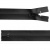 Молния водонепроницаемая PVC Т-7, 20 см, неразъемная, цвет чёрный - купить в Липецке. Цена: 21.56 руб.