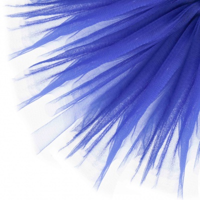 Фатин матовый 16-101, 12 гр/м2, шир.300см, цвет т.синий - купить в Липецке. Цена 100.92 руб.