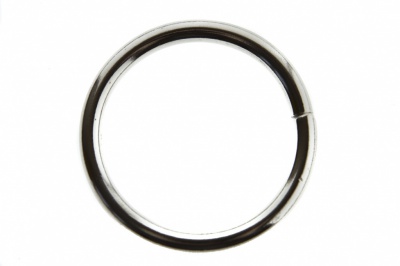 Кольцо металлическое d-38 мм, цв.-никель - купить в Липецке. Цена: 4.89 руб.