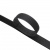 Липучка с покрытием ПВХ, шир. 25 мм (упак. 25 м), цвет чёрный - купить в Липецке. Цена: 14.93 руб.
