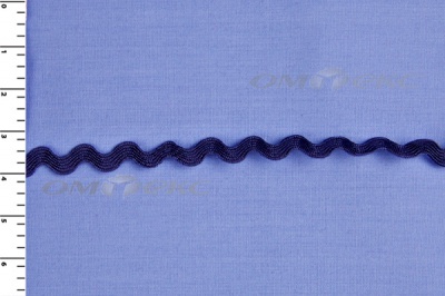 Тесьма плетеная "Вьюнчик"/т.синий - купить в Липецке. Цена: 48.03 руб.