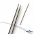 Спицы для вязания металлические d-2.5 мм круговые на тросике 53 см - купить в Липецке. Цена: 53.90 руб.