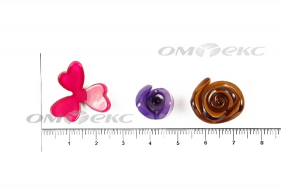Украшение "Розы малые №1" 20мм - купить в Липецке. Цена: 32.49 руб.