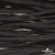 Шнур плетеный d-6 мм круглый, 70% хлопок 30% полиэстер, уп.90+/-1 м, цв.1078-черный - купить в Липецке. Цена: 588 руб.