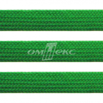Шнур 15мм плоский (100+/-1м) №16 зеленый - купить в Липецке. Цена: 10.32 руб.