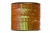 Пайетки "ОмТекс" на нитях, CREAM, 6 мм С / упак.73+/-1м, цв. 88 - оранжевый - купить в Липецке. Цена: 300.55 руб.