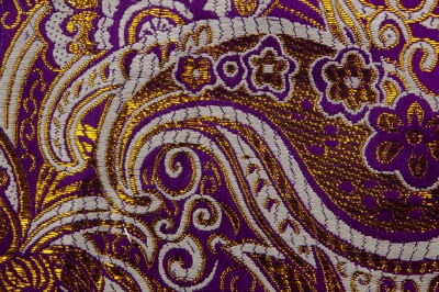 Ткань костюмная жаккард №9, 140 гр/м2, шир.150см, цвет фиолет - купить в Липецке. Цена 387.20 руб.