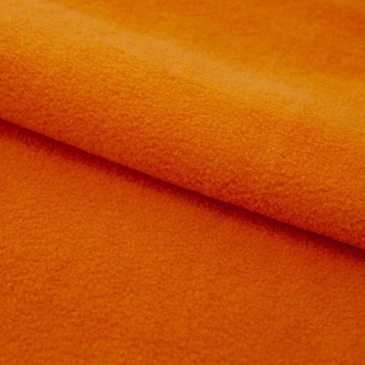 Флис DTY 16-1358, 250 г/м2, шир. 150 см, цвет оранжевый - купить в Липецке. Цена 640.46 руб.