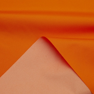 Курточная ткань Дюэл (дюспо) 16-1359, PU/WR/Milky, 80 гр/м2, шир.150см, цвет оранжевый - купить в Липецке. Цена 141.80 руб.