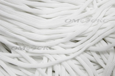 Шнур Т-02 (4с2) мелкое плетение 4мм 100 м белый - купить в Липецке. Цена: 2.50 руб.