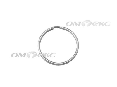Кольцо металлическое d-20 мм, цв.-никель - купить в Липецке. Цена: 3.19 руб.