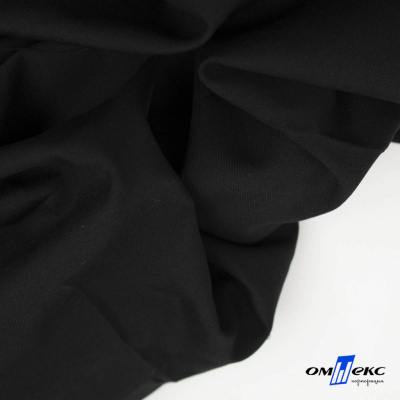 Ткань костюмная "Матте" 80% P, 16% R, 4% S, 170 г/м2, шир.150 см, цв-черный #1 - купить в Липецке. Цена 372.90 руб.