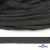 Шнур плетеный d-8 мм плоский, 70% хлопок 30% полиэстер, уп.85+/-1 м, цв.1026-серый - купить в Липецке. Цена: 735 руб.