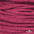 Шнур плетеный d-6 мм, 70% хлопок 30% полиэстер, уп.90+/-1 м, цв.1068-фуксия - купить в Липецке. Цена: 588 руб.
