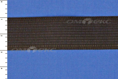 Окантовочная тесьма №216, шир. 22 мм (в упак. 100 м), цвет коричневый - купить в Липецке. Цена: 271.60 руб.