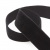 Лента бархатная нейлон, шир.25 мм, (упак. 45,7м), цв.03-черный - купить в Липецке. Цена: 800.84 руб.