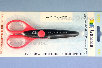 Ножницы G-502 детские 165 мм - купить в Липецке. Цена: 292.21 руб.