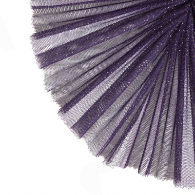 Сетка Глиттер, 24 г/м2, шир.145 см., пурпурный - купить в Липецке. Цена 117.24 руб.
