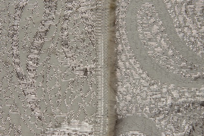 Ткань костюмная жаккард, 135 гр/м2, шир.150см, цвет белый№19 - купить в Липецке. Цена 441.94 руб.