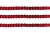 Пайетки "ОмТекс" на нитях, SILVER-BASE, 6 мм С / упак.73+/-1м, цв. 3 - красный - купить в Липецке. Цена: 468.37 руб.