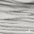 Шнур плетеный d-6 мм круглый, 70% хлопок 30% полиэстер, уп.90+/-1 м, цв.1076-белый - купить в Липецке. Цена: 588 руб.