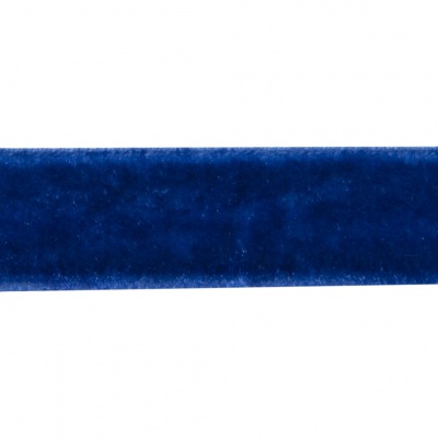Лента бархатная нейлон, шир.12 мм, (упак. 45,7м), цв.74-василек - купить в Липецке. Цена: 392 руб.