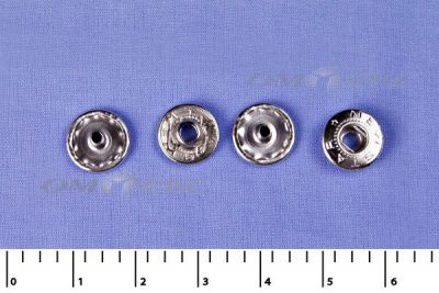 Кнопки металл Ф-12,5 (1440 +/-20 шт) "альфа" никель с рисунком - купить в Липецке. Цена: 2 853.69 руб.