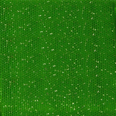 Сетка Глиттер, 24 г/м2, шир.145 см., зеленый - купить в Липецке. Цена 117.24 руб.
