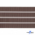 Репсовая лента 005, шир. 6 мм/уп. 50+/-1 м, цвет коричневый - купить в Липецке. Цена: 88.45 руб.
