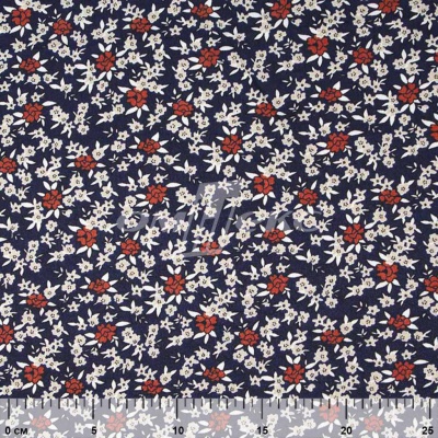 Плательная ткань "Фламенко" 7.2, 80 гр/м2, шир.150 см, принт растительный - купить в Липецке. Цена 239.03 руб.
