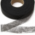 Прокладочная лента (паутинка) DF23, шир. 15 мм (боб. 100 м), цвет чёрный - купить в Липецке. Цена: 1.13 руб.