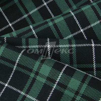 Ткань костюмная Клетка 25577, т.зеленый/зеленый./ч/бел, 230 г/м2, шир.150 см - купить в Липецке. Цена 545.24 руб.