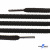 Шнурки #106-09, круглые 130 см, цв.чёрный - купить в Липецке. Цена: 21.92 руб.
