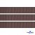 005-коричневый Лента репсовая 12 мм (1/2), 91,4 м  - купить в Липецке. Цена: 372.40 руб.