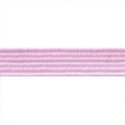 Резиновые нити с текстильным покрытием, шир. 6 мм ( упак.30 м/уп), цв.- 80-розовый - купить в Липецке. Цена: 155.22 руб.