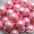 0404-00108-Бусины пластиковые под жемчуг "ОмТекс", 16 мм, (уп.50гр=24+/-1шт) цв.101-св.розовый - купить в Липецке. Цена: 44.18 руб.