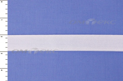Резинка, 410 гр/м2, шир. 10 мм (в нам. 100 +/-1 м), белая бобина - купить в Липецке. Цена: 3.31 руб.