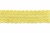 Тесьма кружевная 0621-1212А, шир. 45 мм/уп. 20+/-1 м, цвет 017-жёлтый - купить в Липецке. Цена: 1 033.32 руб.