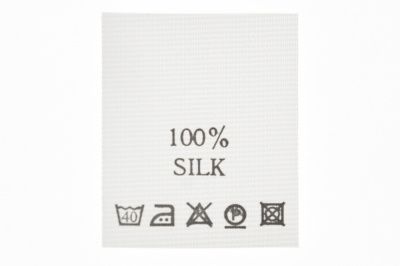 Состав и уход 100% Silk 200 шт - купить в Липецке. Цена: 232.29 руб.