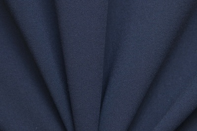 Костюмная ткань с вискозой "Бриджит", 210 гр/м2, шир.150см, цвет т.синий - купить в Липецке. Цена 570.73 руб.