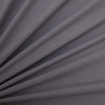 Костюмная ткань с вискозой "Палермо", 255 гр/м2, шир.150см, цвет св.серый - купить в Липецке. Цена 584.23 руб.