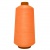 Нитки текстурированные некручёные 457, намот. 15 000 м, цвет оранжевый - купить в Липецке. Цена: 204.10 руб.