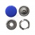 Кнопка рубашечная (закрытая) 9,5мм - эмаль, цв.168 - голубой - купить в Липецке. Цена: 4.77 руб.