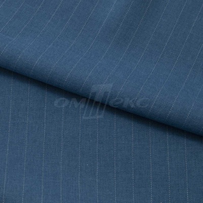 Костюмная ткань "Жаклин", 188 гр/м2, шир. 150 см, цвет серо-голубой - купить в Липецке. Цена 426.49 руб.