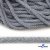 Шнур плетеный d-6 мм круглый, 70% хлопок 30% полиэстер, уп.90+/-1 м, цв.1086-голубой - купить в Липецке. Цена: 588 руб.